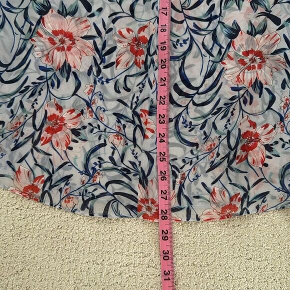 NEW CAbi Sleeveless Floral Print Stem Blouse Size XS - Picture 8 of 10